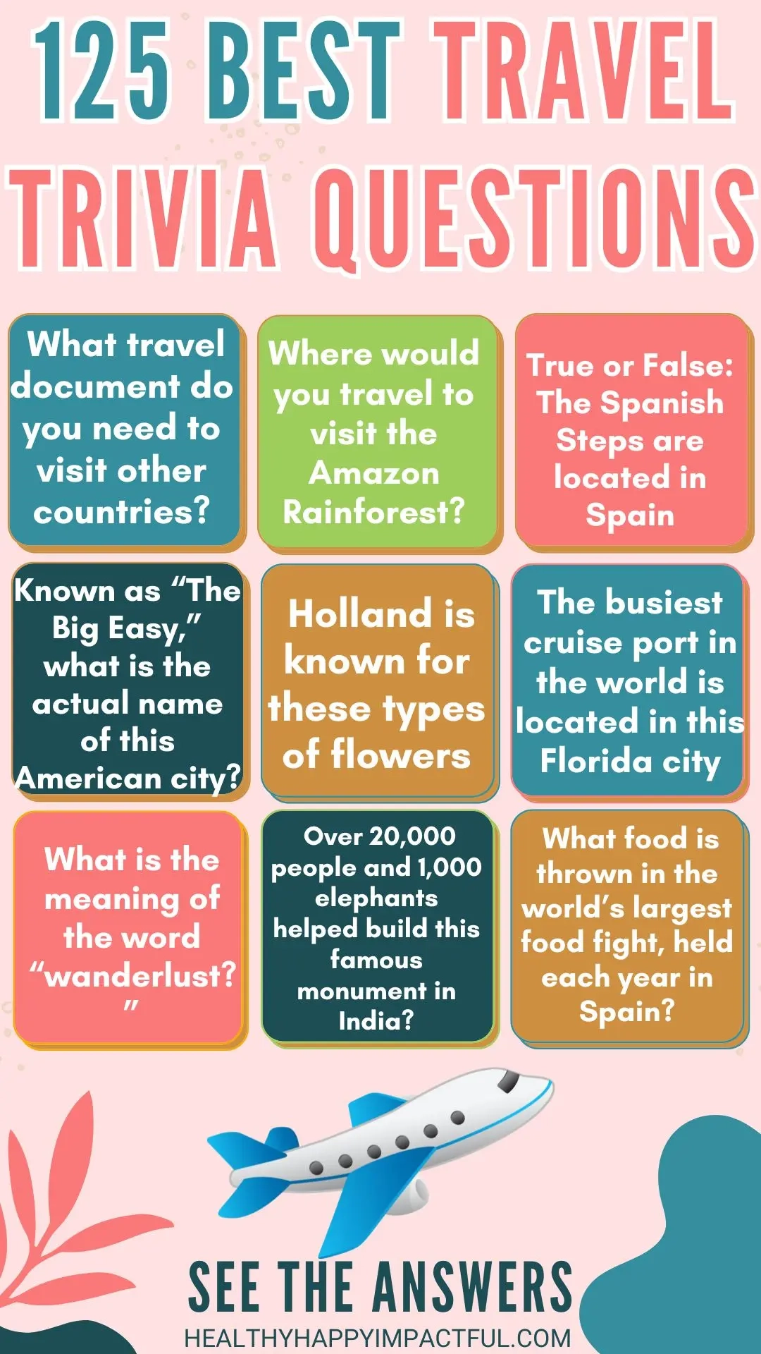 Travel Quiz Questions And Answers Printable