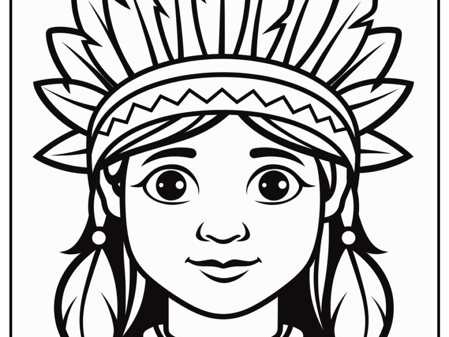 15 Native American Coloring Pages 100 Free Printables