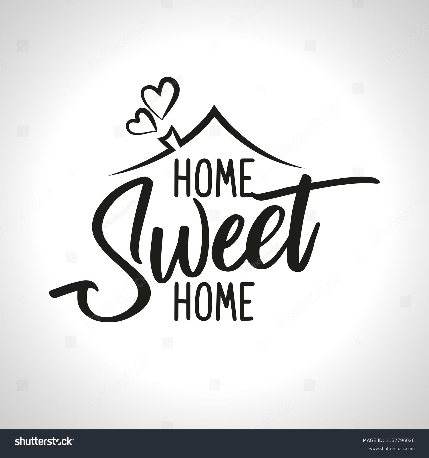 18 Thousand Home Sweet Home Black White Vector Royalty Free Images Stock Photos Pictures Shutterstock