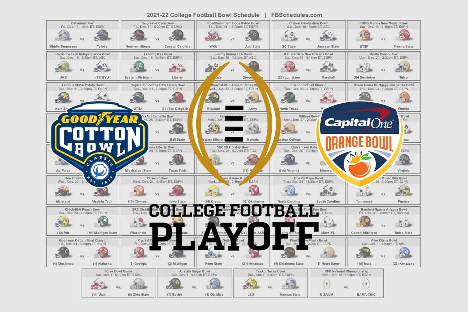 Ncaa Football Schedule Week 3 Printable