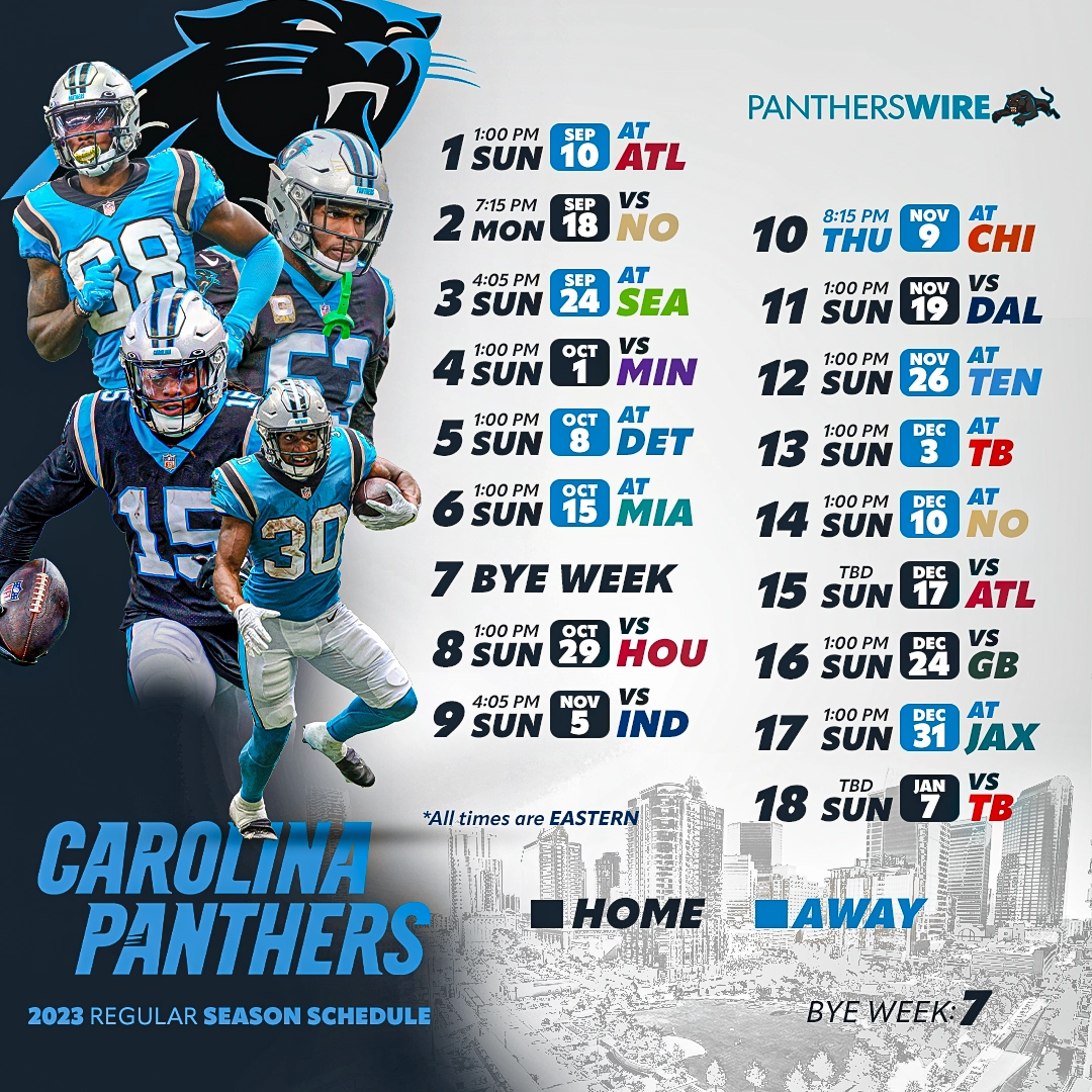 2023 Panthers Schedule Get Your Downloadable Wallpaper 2023 Panthers Schedule Get Your Downloadable Wallpaper