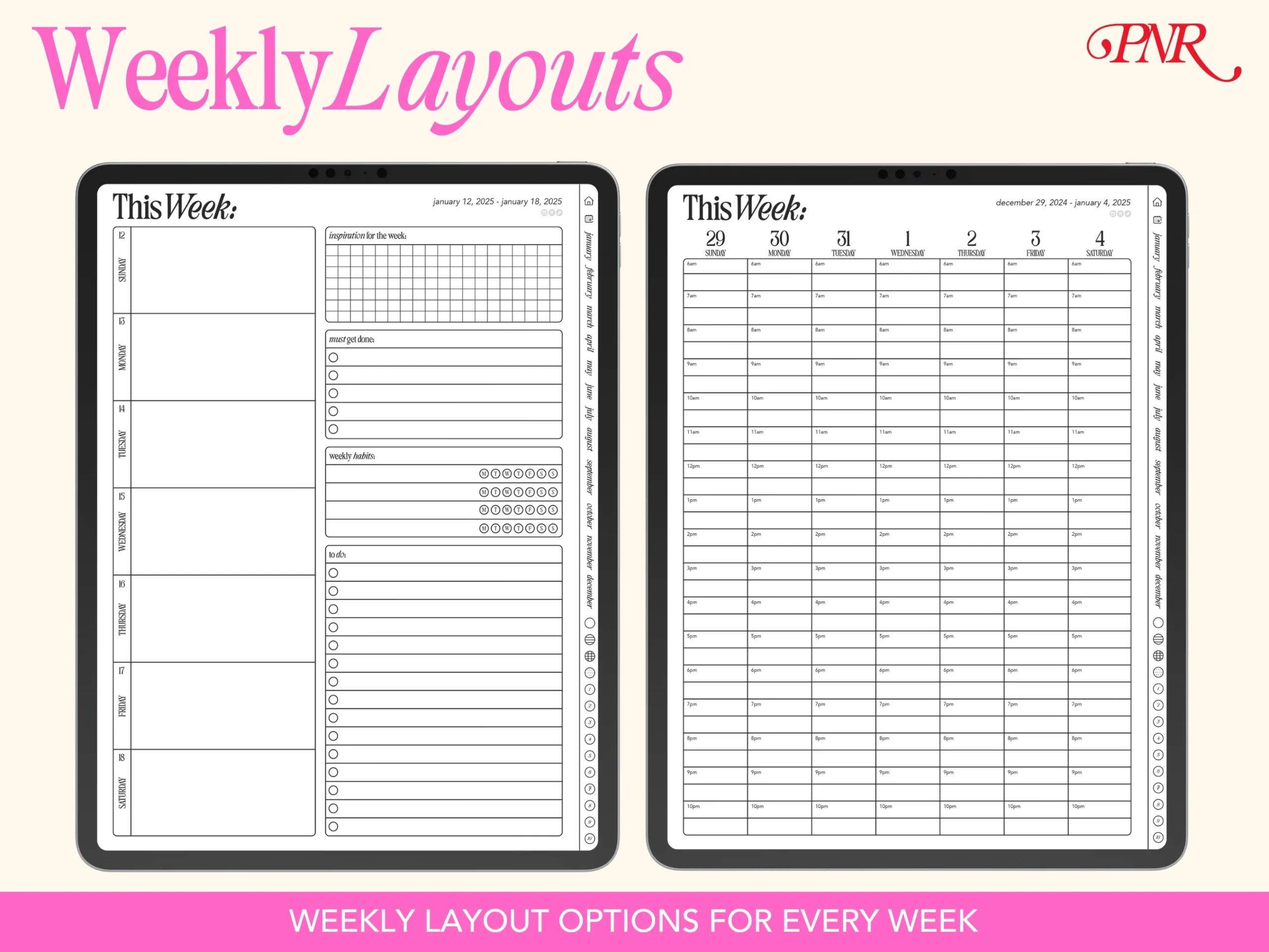 2025-2026 Daily Planner Printable