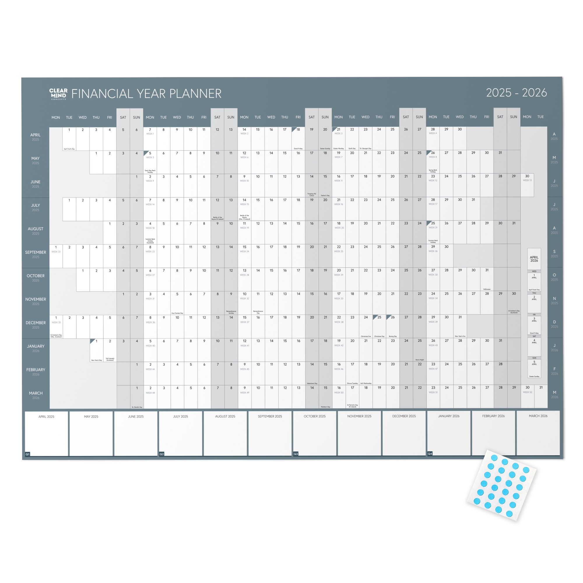 2026 Financial Printable Planner