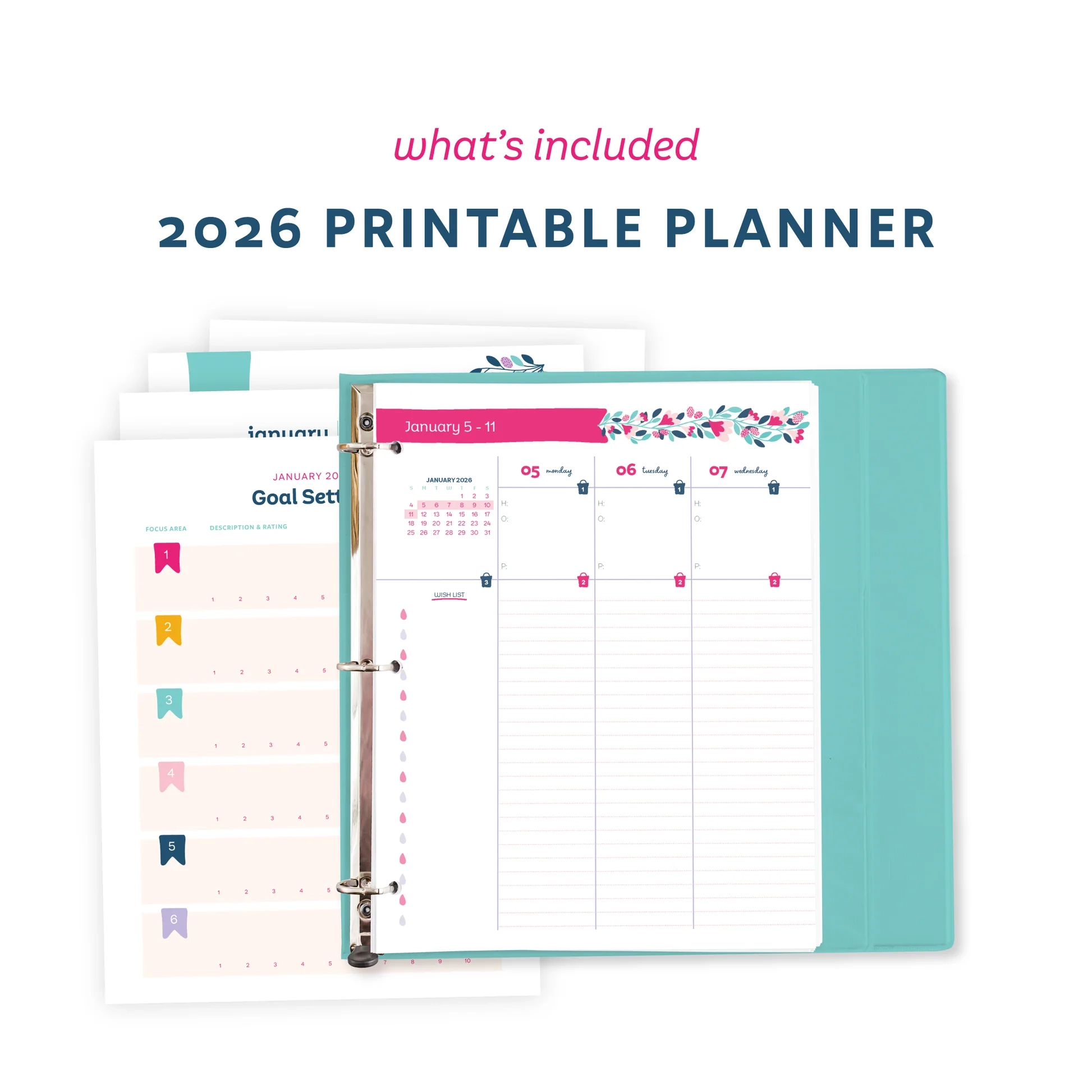 Planner Weekly Printables 2026