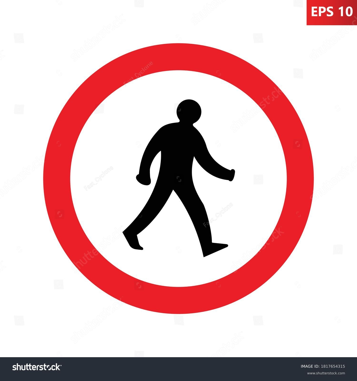 26 Thousand No Walking Sign Royalty Free Images Stock Photos Pictures Shutterstock