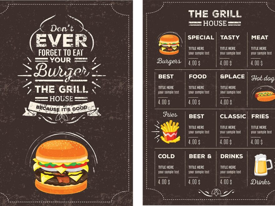 27 Best Restaurant Menu PSD Templates Mockups 2025 Colorlib