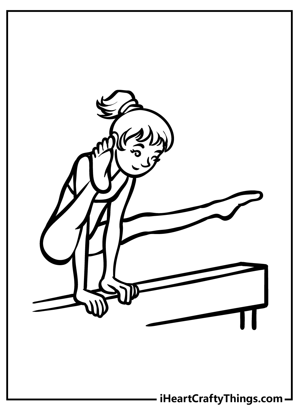 30 Gymnastics Coloring Pages 100 Free Printables 