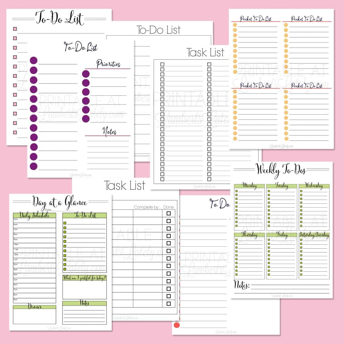 33 Free Printable To Do List Templates Lamberts Lately