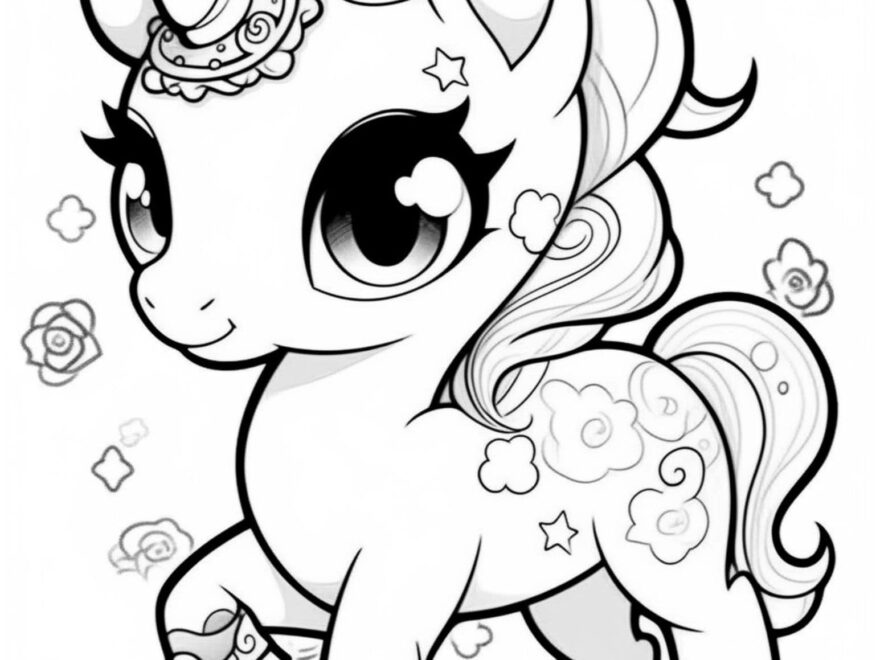 33 Magical Unicorn Coloring Pages For Kids And Adults