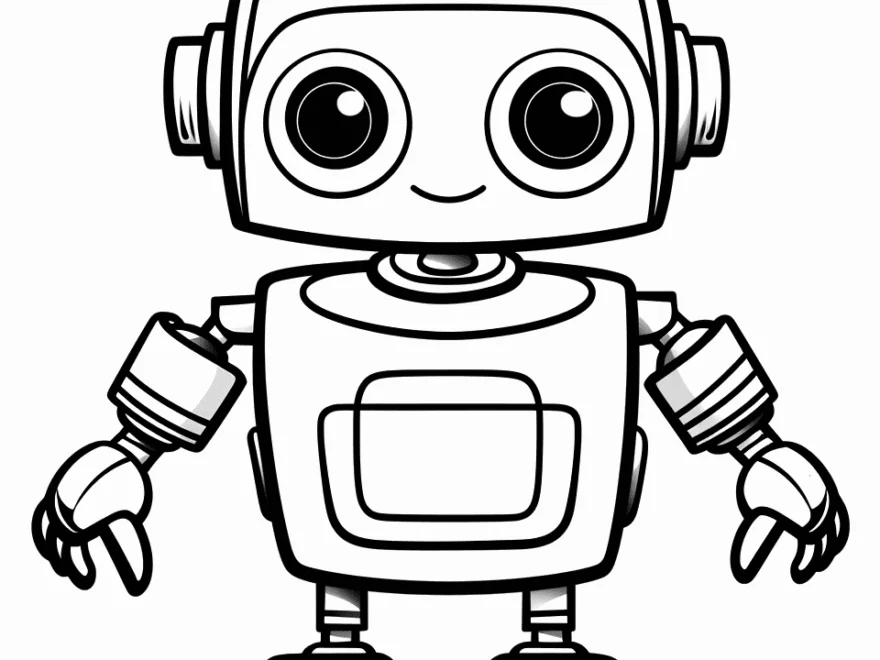 35 Robot Coloring Pages Free Printable Sheets Worksheets Library