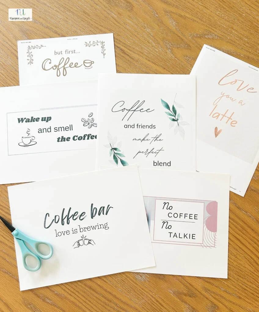 6 Free Printable DIY Coffee Bar Signs To Elevate Your Coffee Bar Repurpose And Upcycle