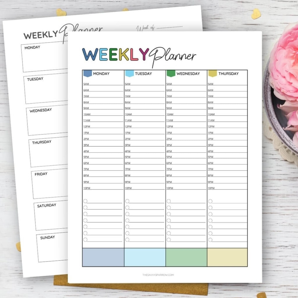 Free Pretty Printable Management Planner Free Pretty Printable Management Planner