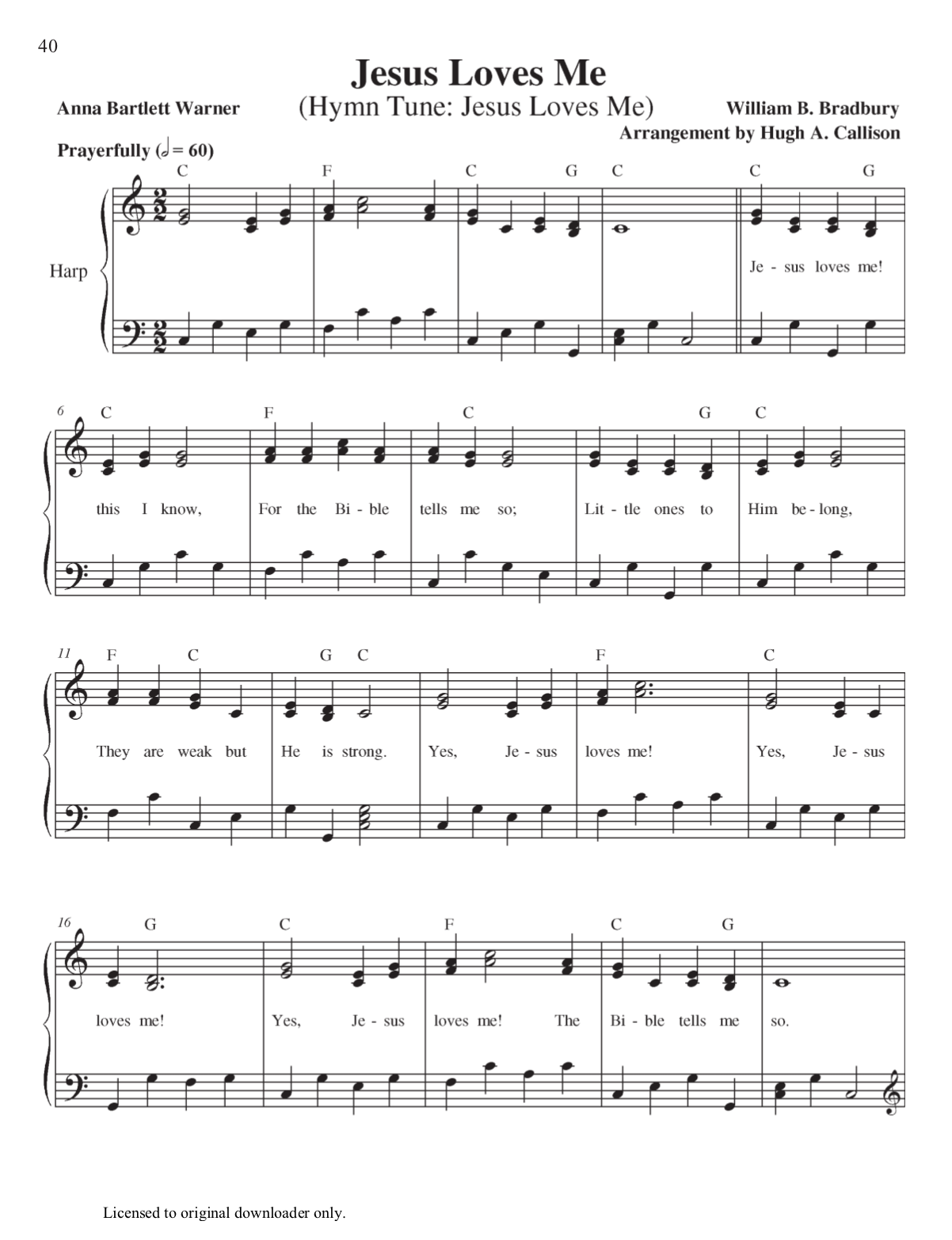 A Hymn A Day Volume 3 Harp Column Music