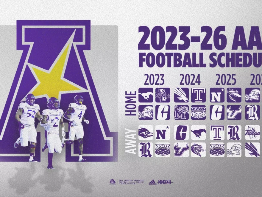 AAC Announces 2023 26 Football Schedule Format East Carolina University Athletics