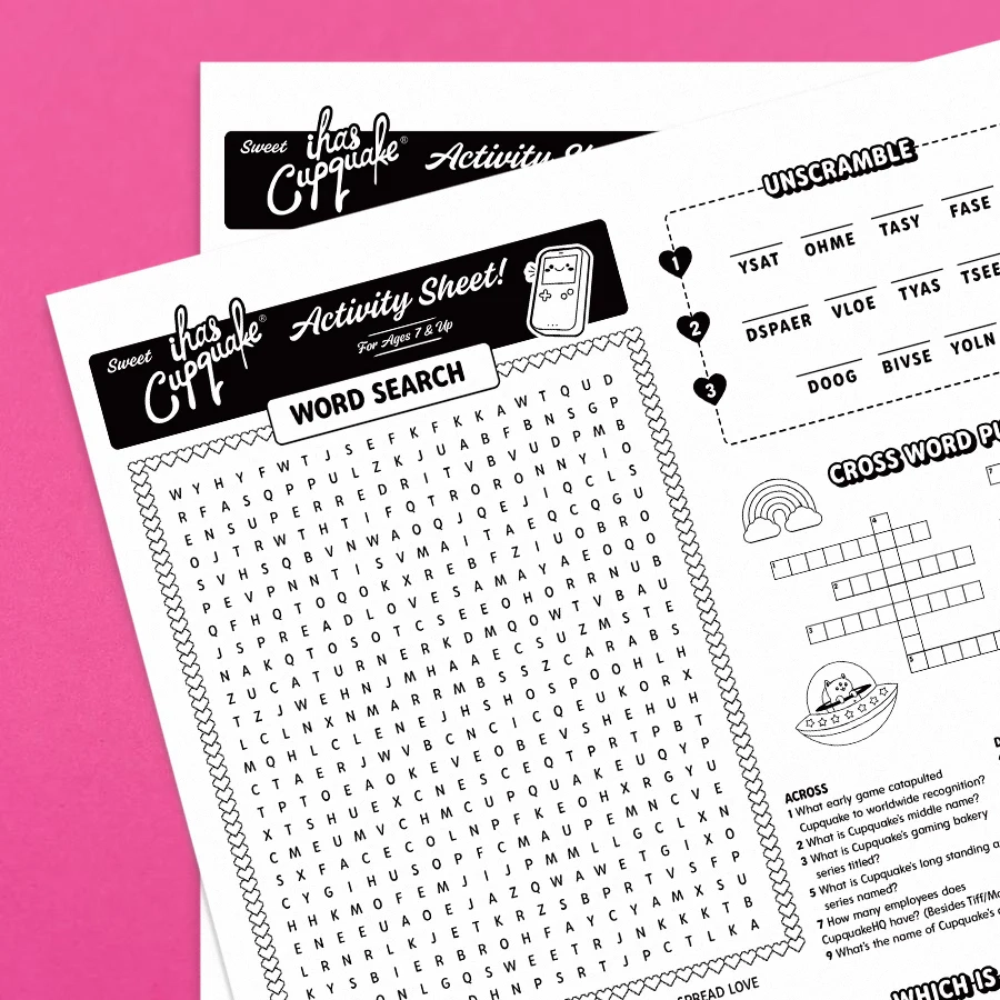 Activity Series Printable Sheet