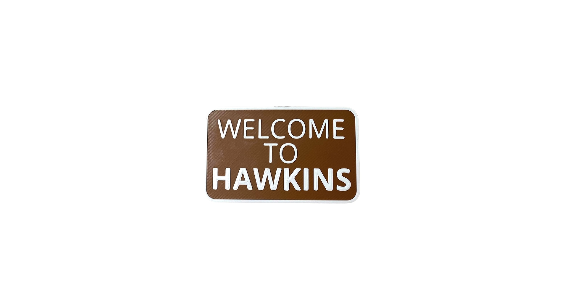 Amazon FRESHe Welcome To Hawkins Wall Sign Perfect For Stranger Fans Decorative Sign Made In The USA Large Vinyl Rectangular Wall Sign Amazon FRESHe Welcome To Hawkins Wall Sign Perfect For Stranger Fans Decorative Sign Made In The USA Large Vinyl Rectangular Wall Sign