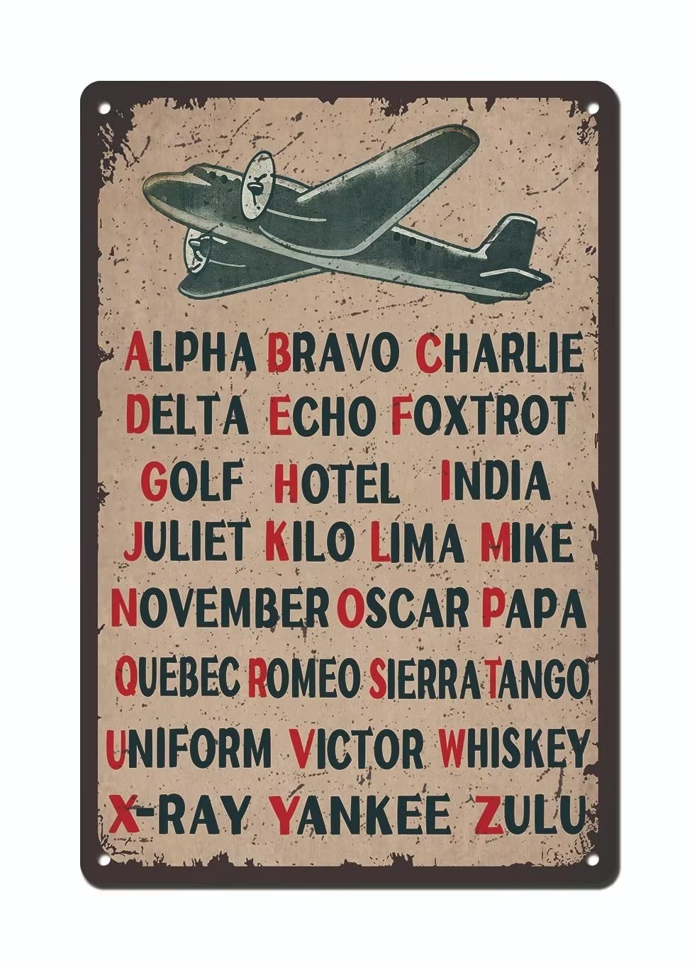 Amazon Pilot Code Phonetic Alphabet Poster 8x12 Inch Tin Sign Retro Military Wall Decor Military Wall Art Gift For Man Cave Garage Bar School Home Kitchen Amazon Pilot Code Phonetic Alphabet Poster 8x12 Inch Tin Sign Retro Military Wall Decor Military Wall Art Gift For Man Cave Garage Bar School Home Kitchen
