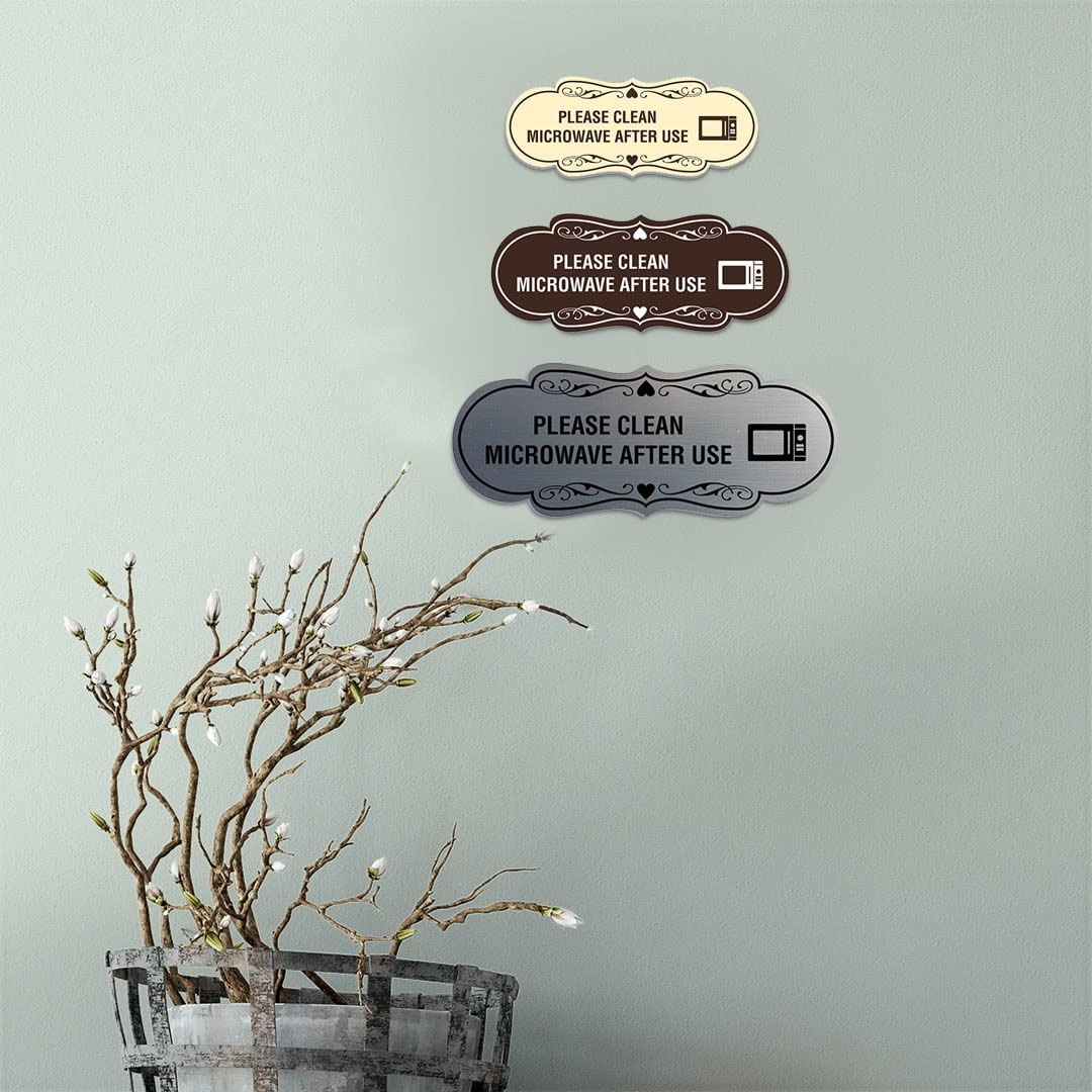 Free Printable Clean Microwave Sign