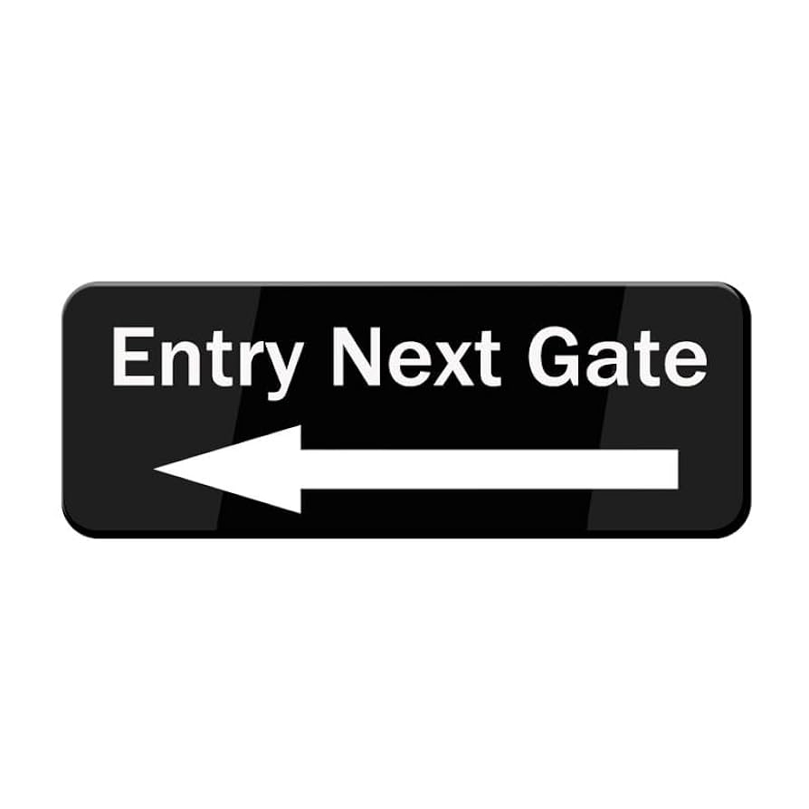 Free Printable Signs Entrance Nest Door