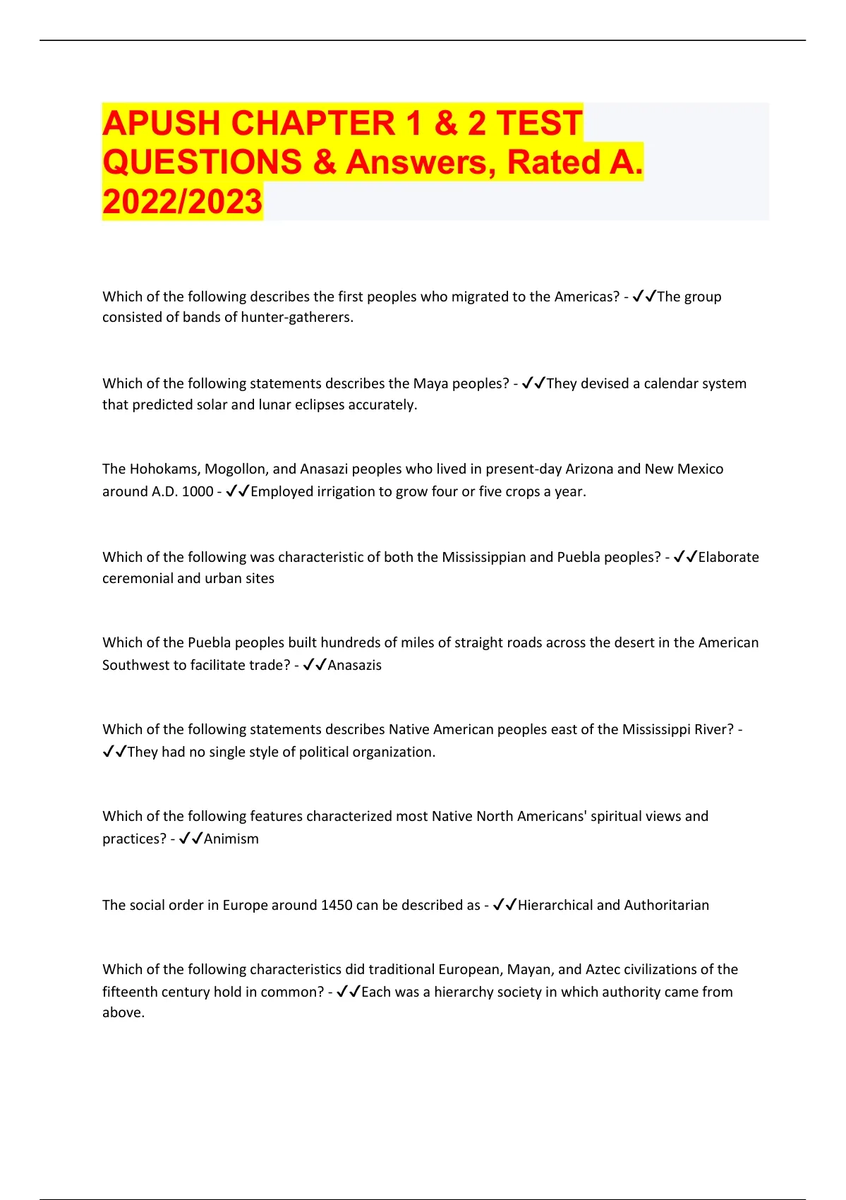 Apush Period 1 Quiz Printable Apush Period 1 Quiz Printable