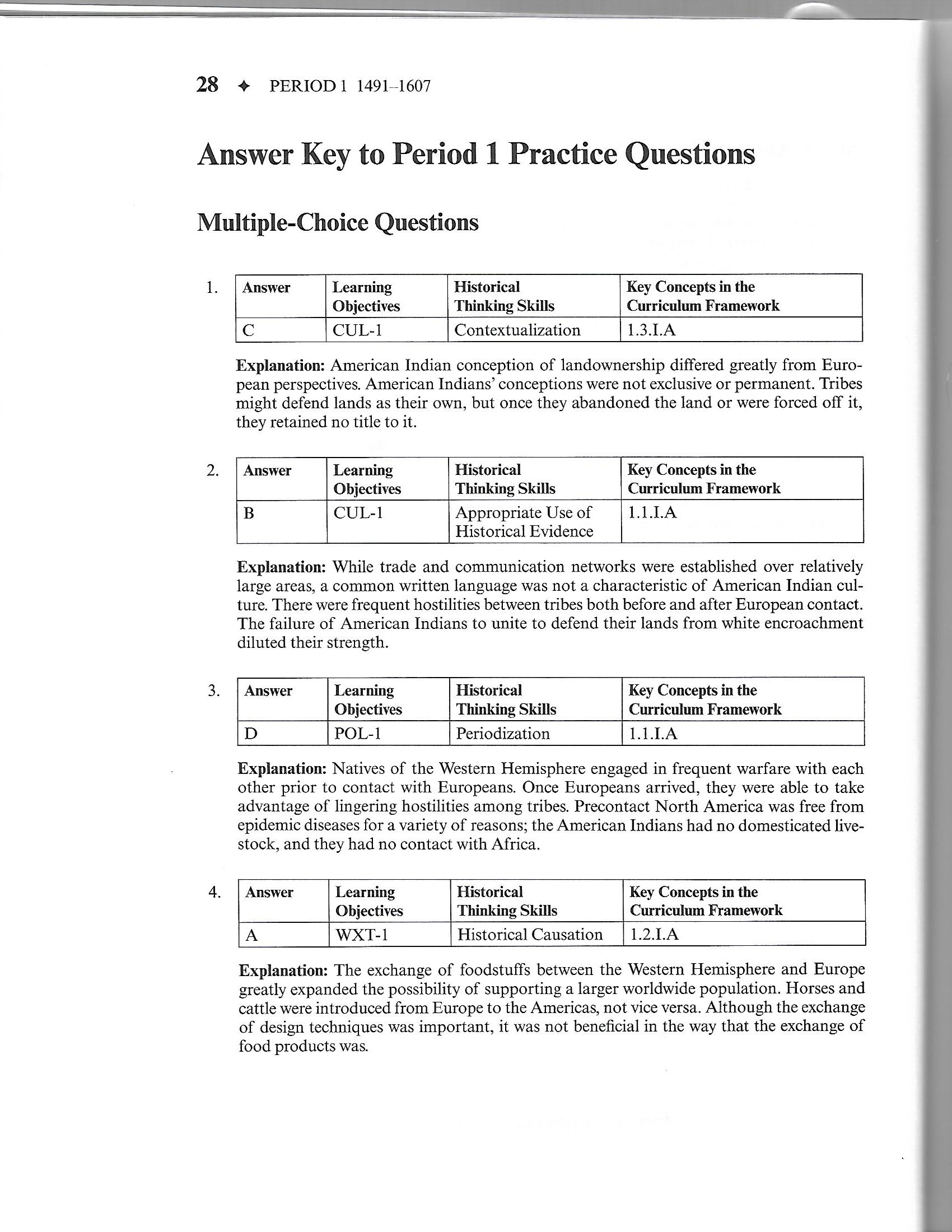 APUSH Period 1 Test Answer Key 2017 Mr Lhuillier s Class APUSH Period 1 Test Answer Key 2017 Mr Lhuillier s Class