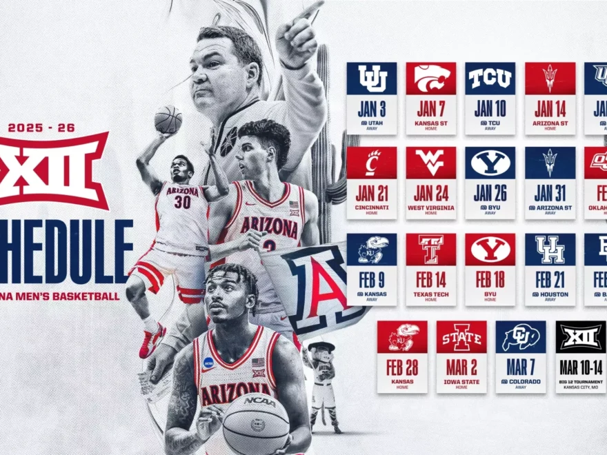 Arizona Men s Basketball Announces Dates Opponents For 2025 26 Schedule University Of Arizona Athletics