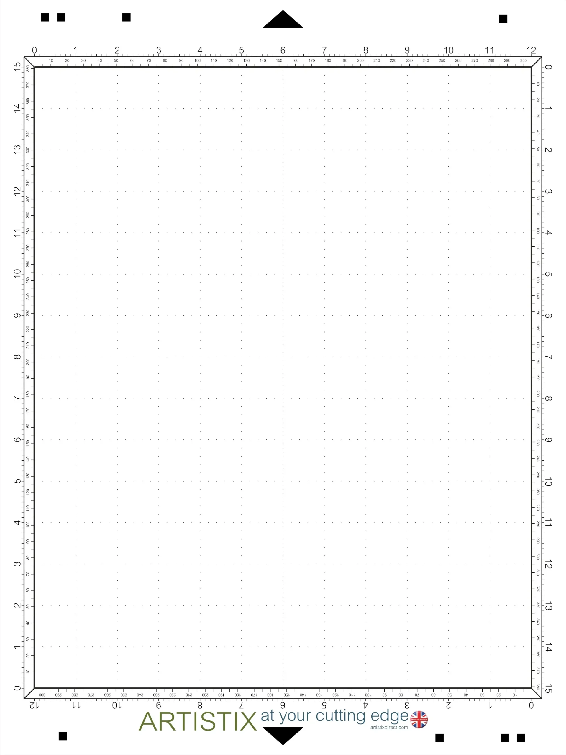 Artistix Pro DX 12 X 12 Carrier Sheet Cutting Mat SUPERDUO For The Brother Scan N