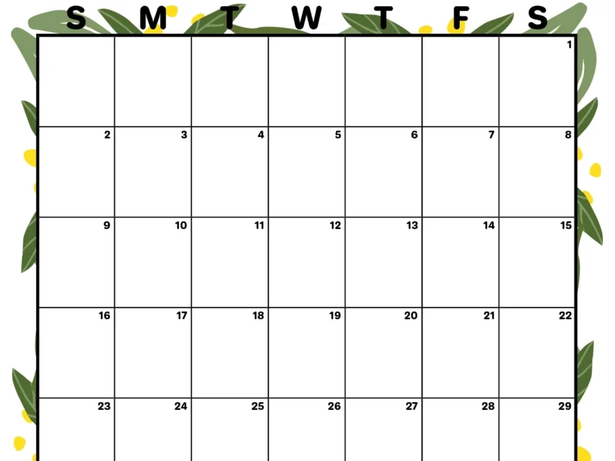 August 2026 Calendar Templates 14 Free Printables Savor Savvy