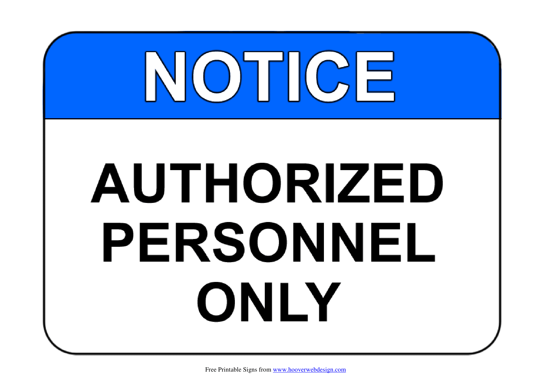 Authorised Personnel Only Signs Poster Template Authorised Personnel Only Signs Poster Template