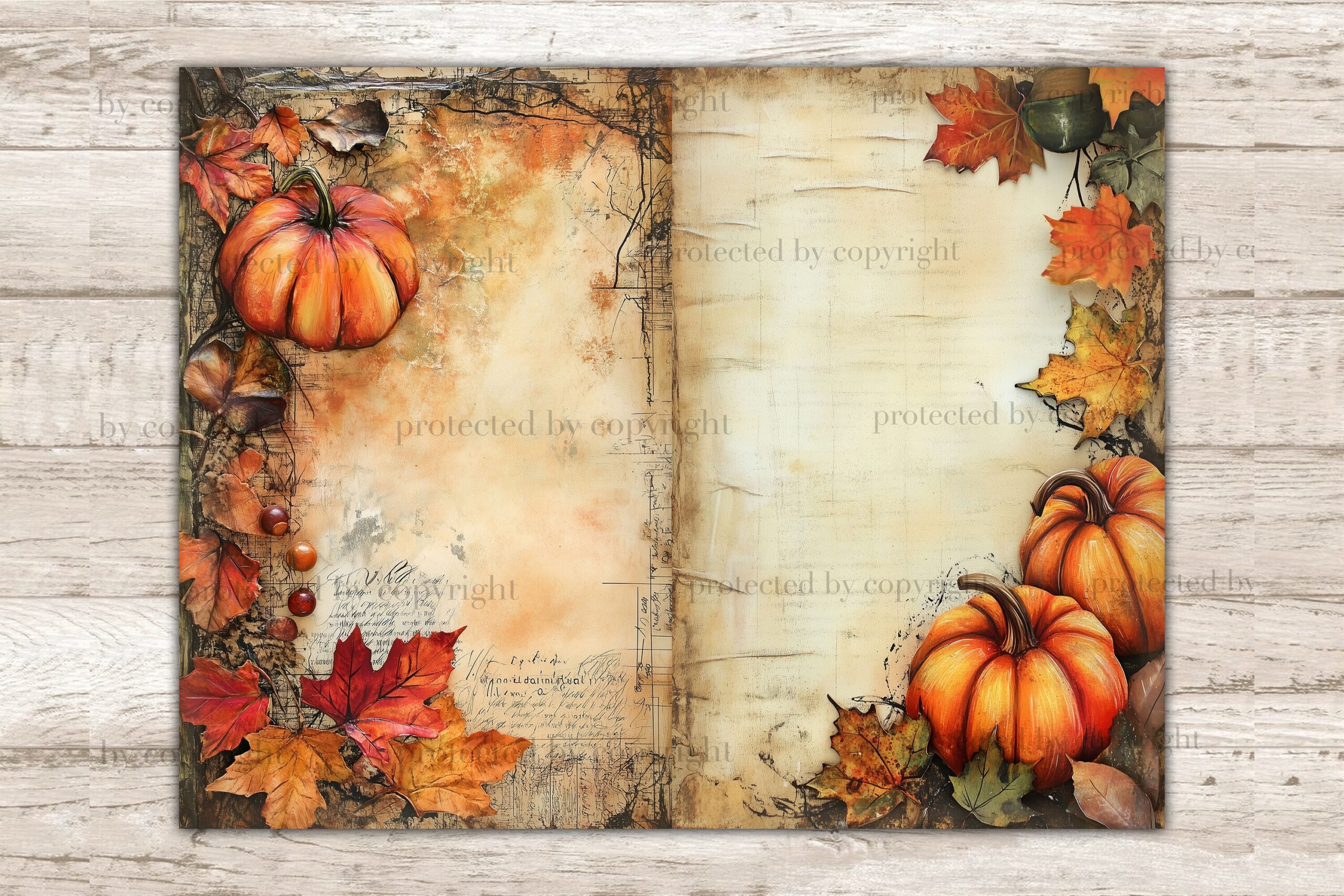 Autumn Junk Journal Pages Pumpkin Printable Paper By GlamArtZhanna TheHungryJPEG Autumn Junk Journal Pages Pumpkin Printable Paper By GlamArtZhanna TheHungryJPEG