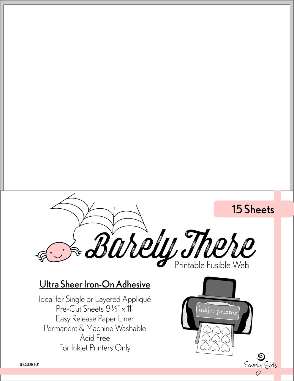 Barely There Printable Fusible Web