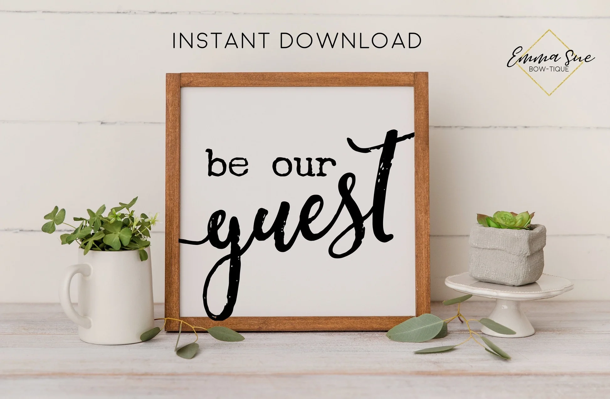 Printable Be Our Guest Room Sign