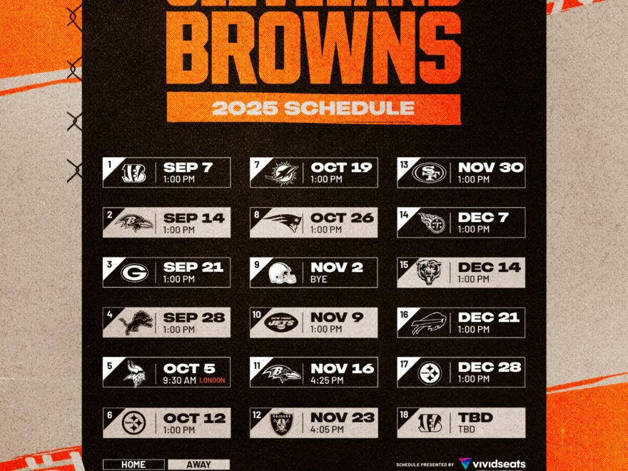 Browns Schedule Downloads Cleveland Browns Clevelandbrowns