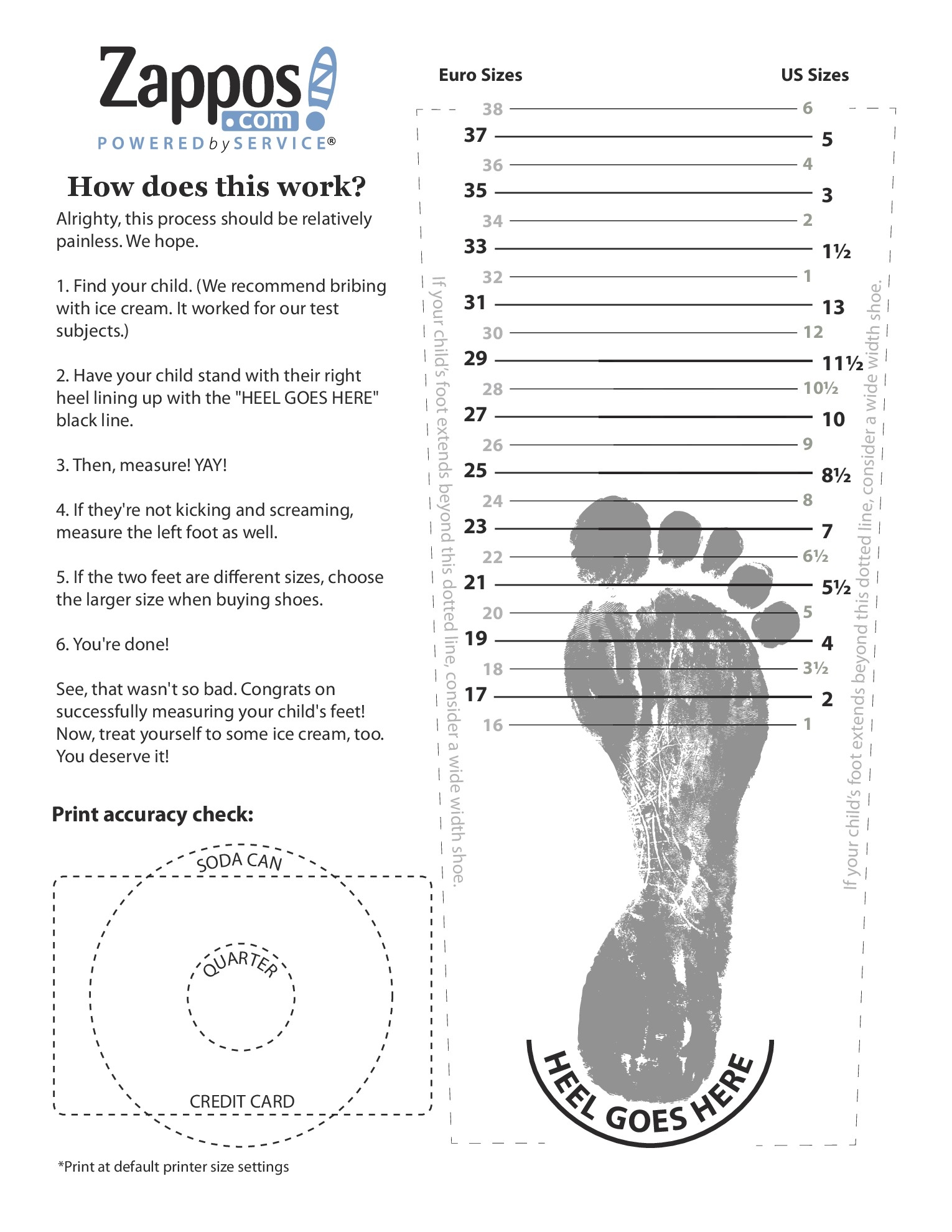 Buy Children s Shoe Width Size Chart Hotsell