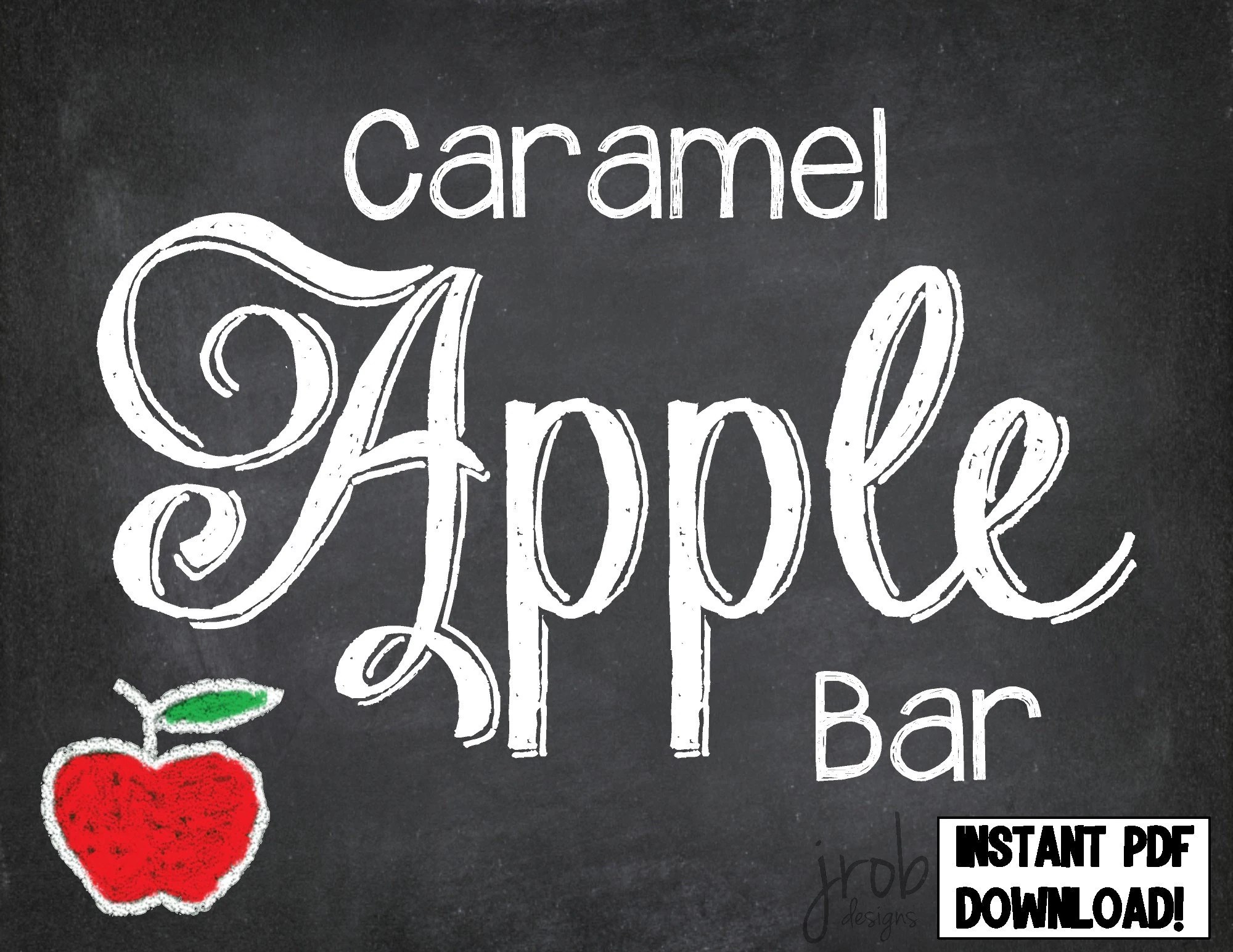 Free Printable Apple Bar Sign Free Printable Apple Bar Sign