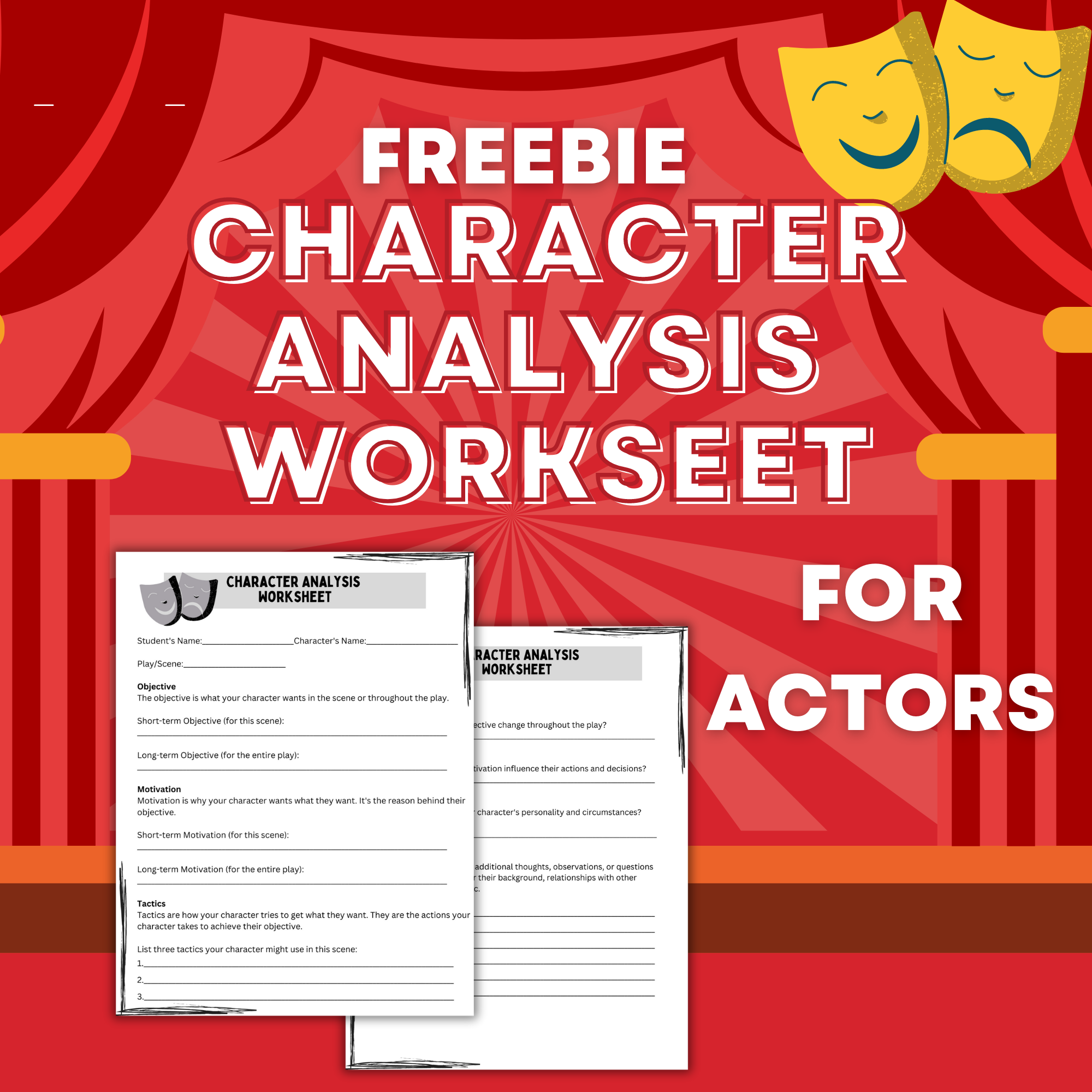 Actor Personality Quiz Printable