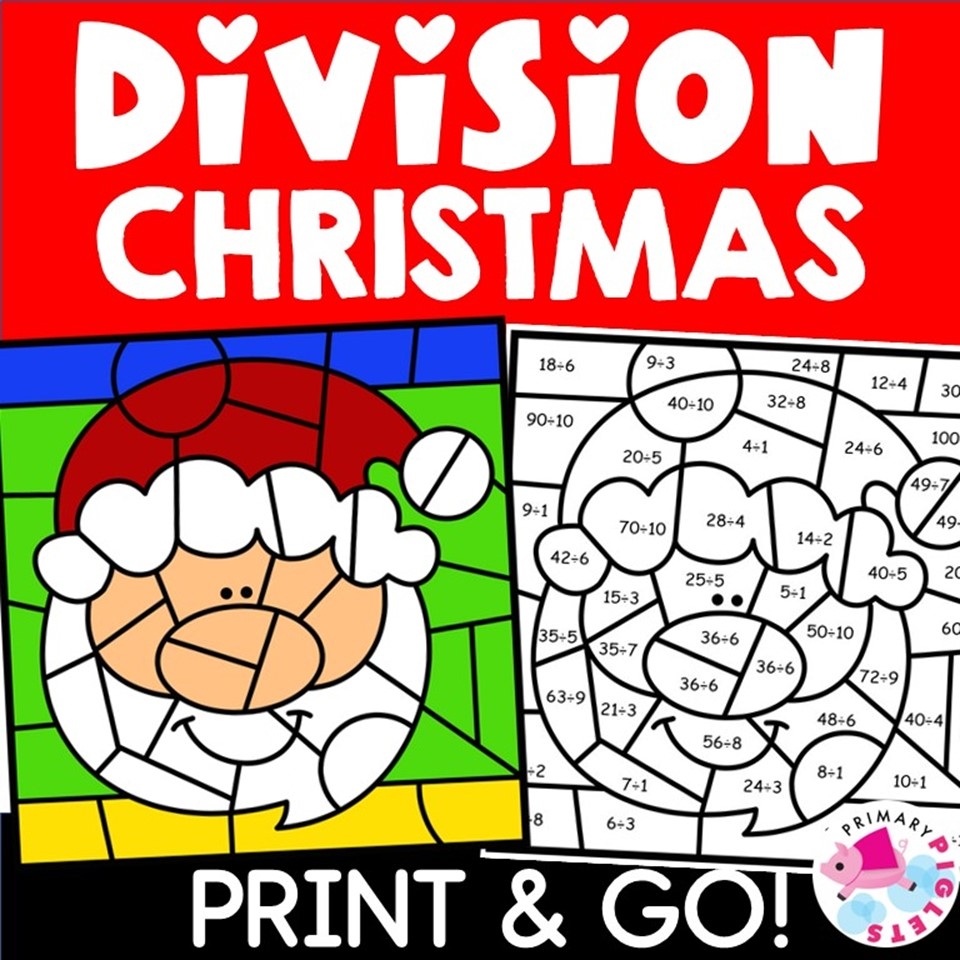 CHRISTMAS COLOR BY NUMBER CODE DIVISION FACTS WORKSHEETS Made By Teachers CHRISTMAS COLOR BY NUMBER CODE DIVISION FACTS WORKSHEETS Made By Teachers