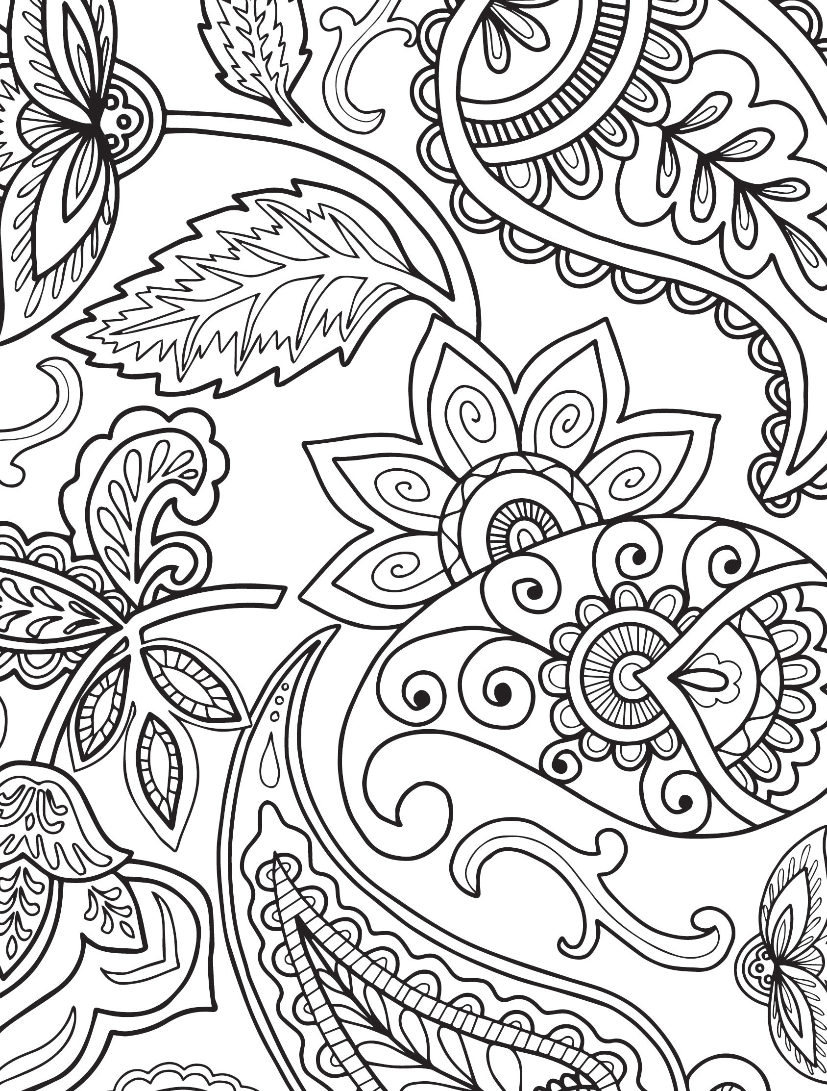 Adult Printable Coloring Sheets Adult Printable Coloring Sheets