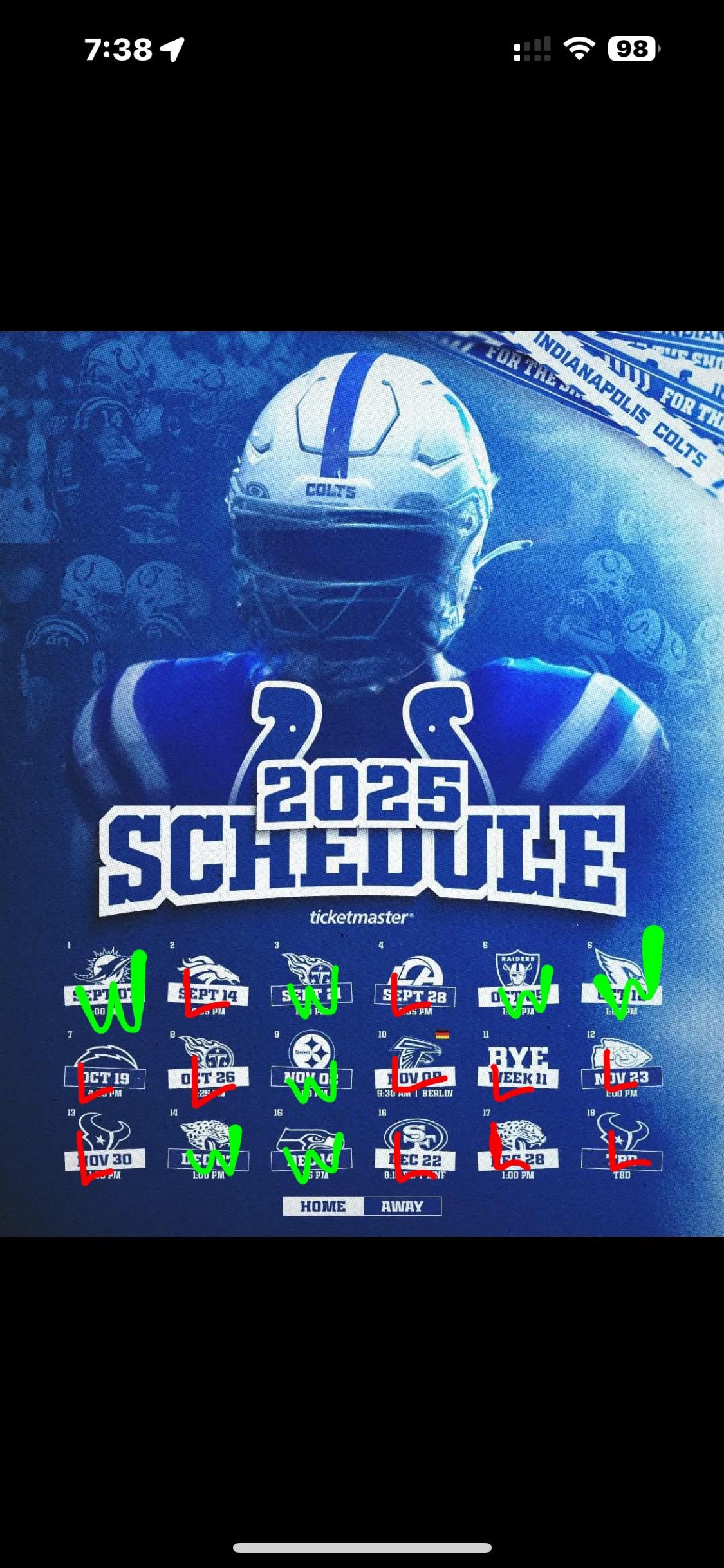 Colts 2025 26 Schedule Has Been Officially Released R Colts Colts 2025 26 Schedule Has Been Officially Released R Colts
