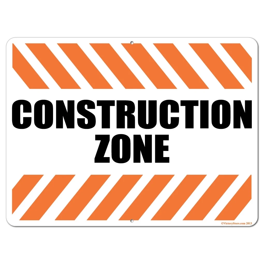 Construction Zone Signs Printable Construction Zone Signs Printable