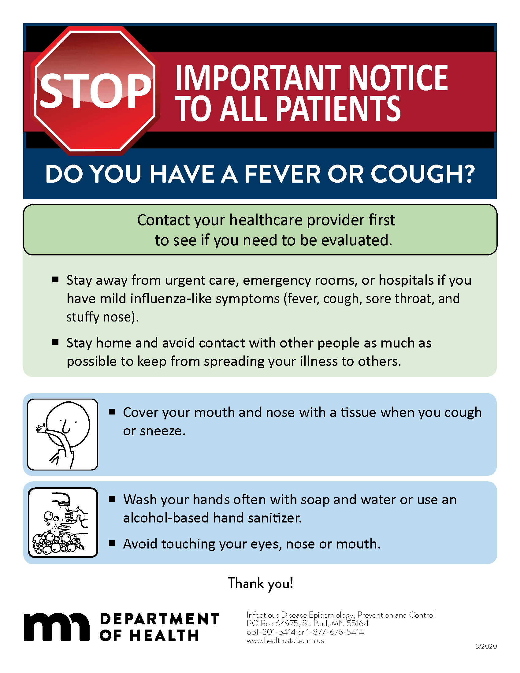 Cover Your Cough MN Dept Of Health Cover Your Cough MN Dept Of Health