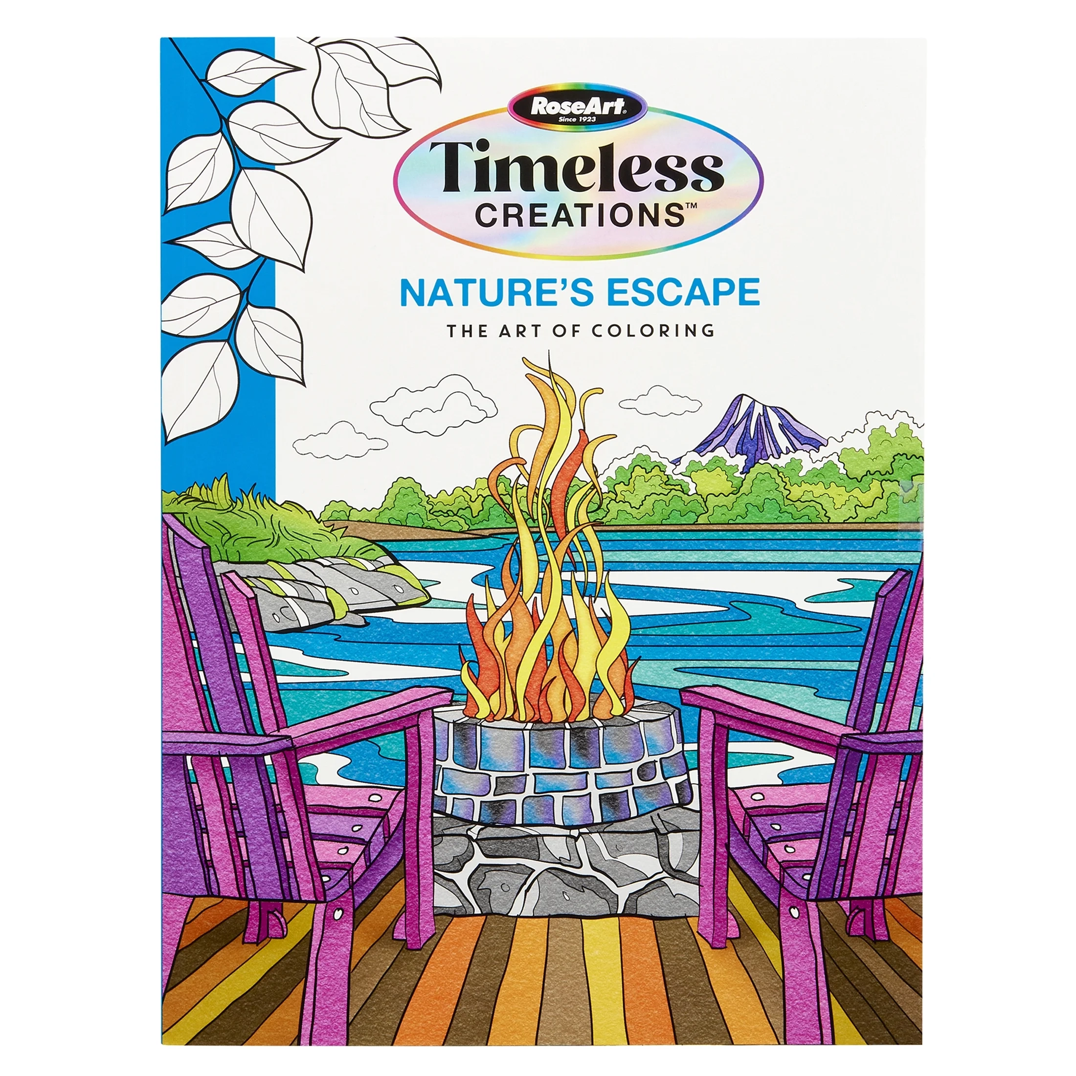 Cra Z Art Timeless Creations Adult Coloring Book Nature s Escape 64 Pages Walmart