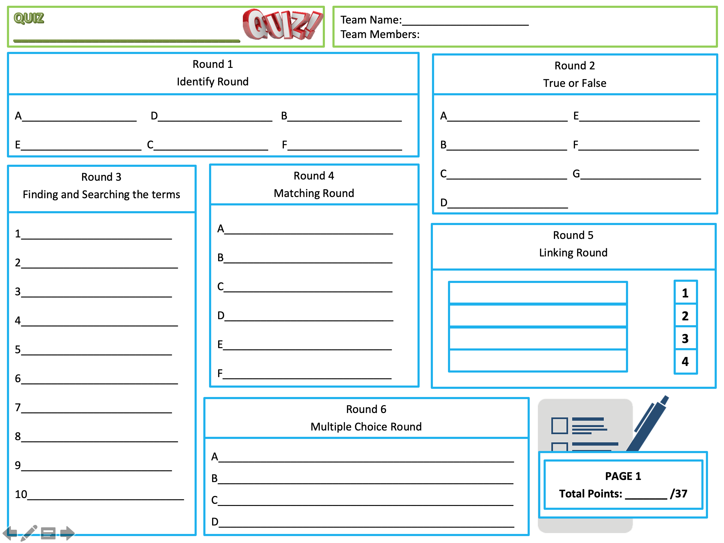 Cre8tive Resources STEM Careers Quiz Cre8tive Resources STEM Careers Quiz
