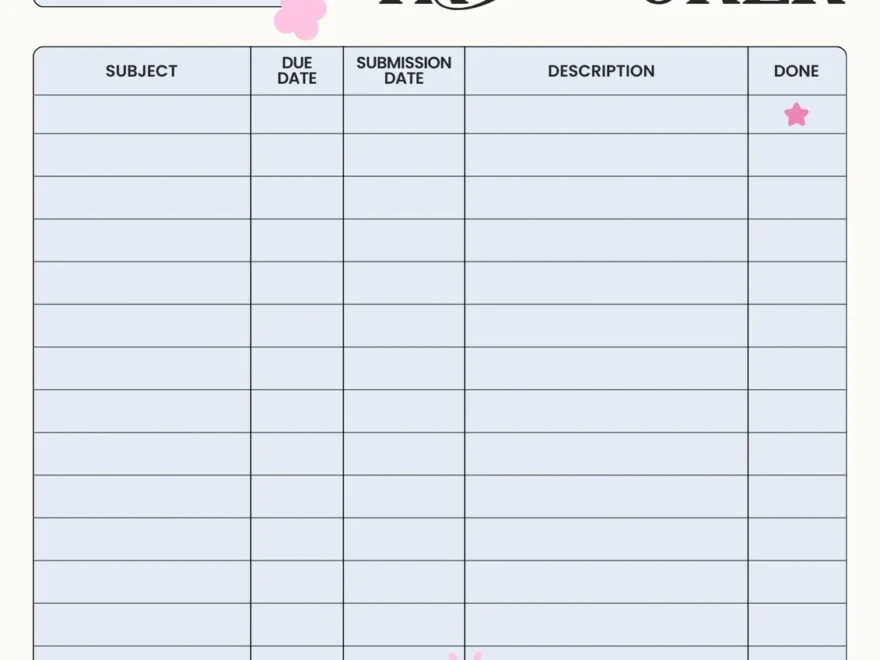 Customize 540 Student Planner Templates Online Canva