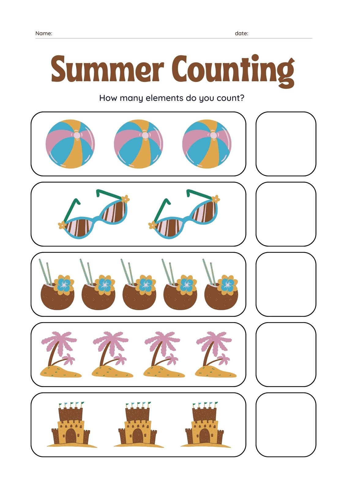 Customize 965 Kindergarten Math Worksheets Templates Online Canva