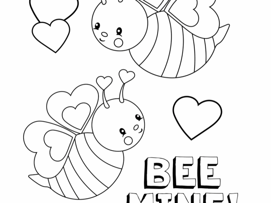 Cute Valentine s Day Coloring Pages For Kids Crazy Little Projects