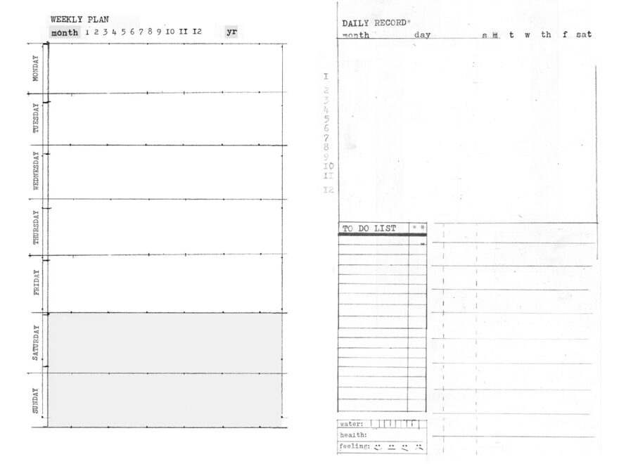 Day Week Month 5 5 X 8 5 Templates Amanda Hawkins Ahhh DesignAmanda Hawkins Ahhh Design