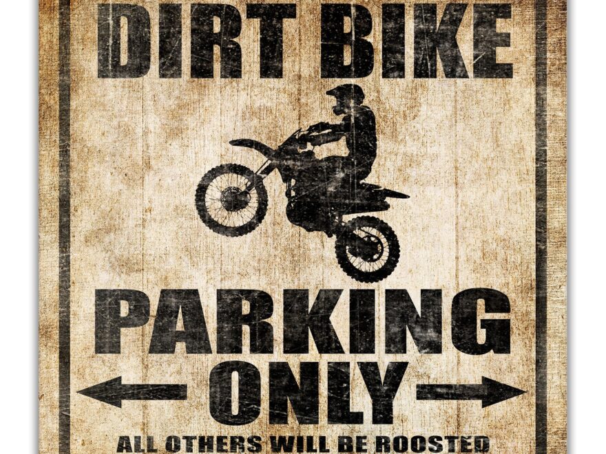 Dirt Bike Parking Only Sign Dirt Biker Sign Dirt Biking Lover Gift Dirt Bike Decor Motorcycle Racing Supercross Motocross S PRK002 Etsy