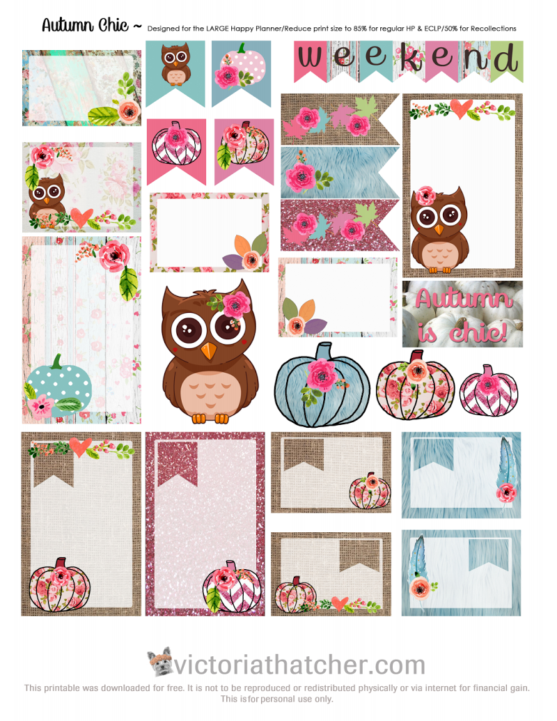 Free Planner Printables Victoria Thatcher Free Planner Printables Victoria Thatcher