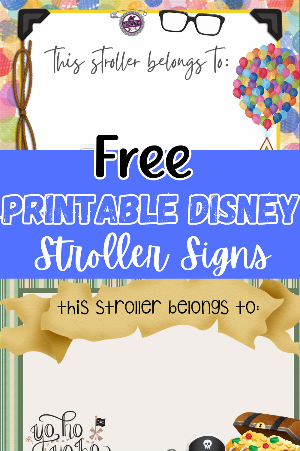 Disney Printable Stroller Signs Disney Printable Stroller Signs